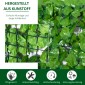 Τεχνητός φράκτης Privacy Screen UV Proteced Privacy Screen with Leaves Hedge Fence 300 x 150 cm Πράσινο