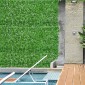 Τεχνητός φράκτης Privacy Screen UV Proteced Privacy Screen with Leaves Hedge Fence 300 x 150 cm Πράσινο