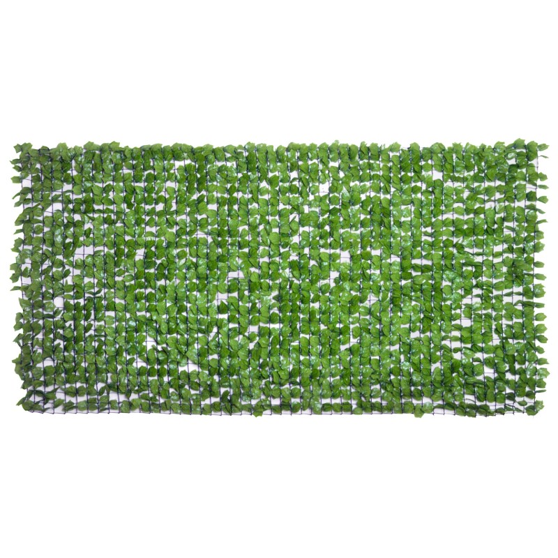 Τεχνητός φράκτης Privacy Screen UV Proteced Privacy Screen with Leaves Hedge Fence 300 x 150 cm Πράσινο
