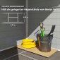 Υπόστεγο εργαλείων, 4,1 m², υπόστεγο κήπου με δίρριχτη στέγη, 240 x 190 x 180/228 cm