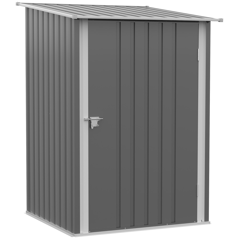 Ατσάλινο υπόστεγο εργαλείων 100 x 103 x 160 cm γκρι