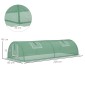 Polytunnel Weather Resistant Ανθεκτικό στην υπεριώδη ακτινοβολία Πολυτούνελ 200cm x 80cm x 45cm Πράσινο