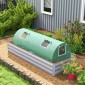 Polytunnel Weather Resistant Ανθεκτικό στην υπεριώδη ακτινοβολία Πολυτούνελ 200cm x 80cm x 45cm Πράσινο