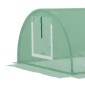 Polytunnel Weather Resistant Ανθεκτικό στην υπεριώδη ακτινοβολία Πολυτούνελ 200cm x 80cm x 45cm Πράσινο