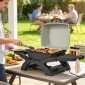 Επιτραπέζια ψησταριά ηλεκτρική 2300W 23x71 cm φορητή ηλεκτρική ψησταριά με αντικολλητική επίστρωση σχάρες σχάρα λίπους