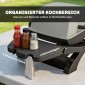 Επιτραπέζια ψησταριά ηλεκτρική 2300W 23x71 cm φορητή ηλεκτρική ψησταριά με αντικολλητική επίστρωση σχάρες σχάρα λίπους