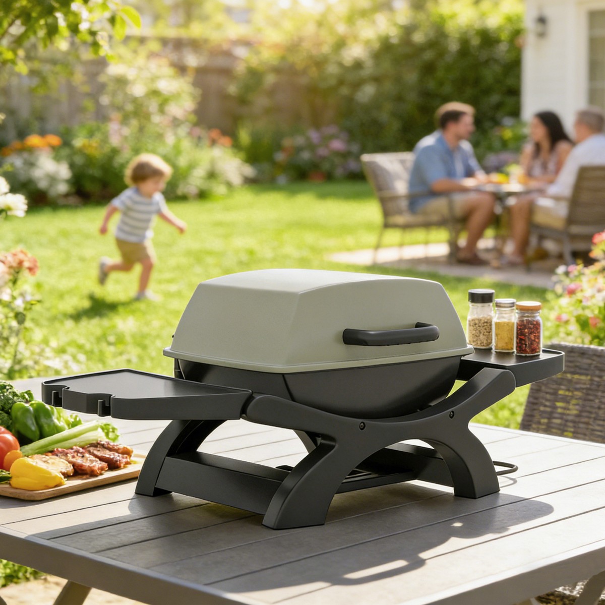 Επιτραπέζια ψησταριά ηλεκτρική 2300W 23x71 cm φορητή ηλεκτρική ψησταριά με αντικολλητική επίστρωση σχάρες σχάρα λίπους
