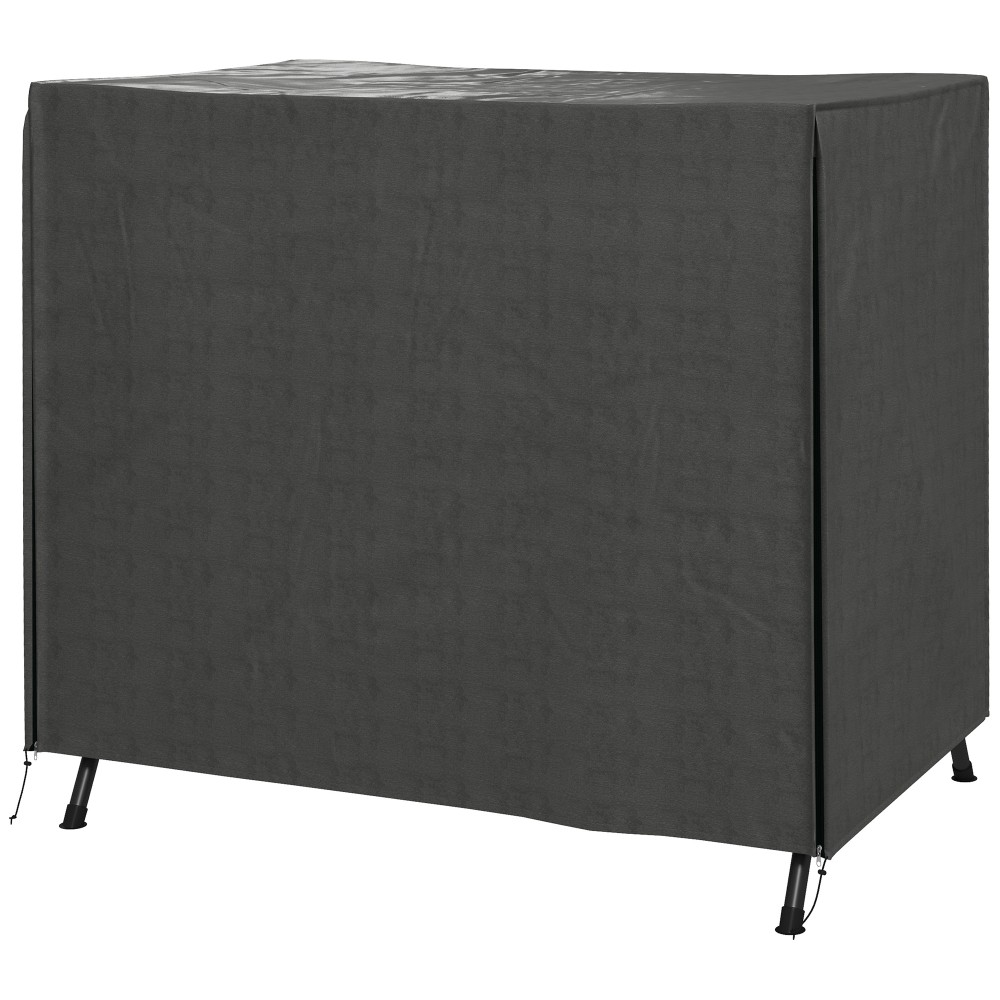 Outsunny Κάλυμμα για κούνια κήπου, κάλυμμα για κούνια Hollywood, αδιάβροχο, 177 x 114 x 152 cm, Γκρι