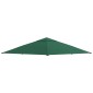 Ανταλλακτικό Garden Gazebo Roof 8 οπές αποστράγγισης νερού Εύκολη συναρμολόγηση Πολυεστέρας Πράσινο 2,98m x 2,98m