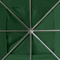 Ανταλλακτικό Garden Gazebo Roof 8 οπές αποστράγγισης νερού Εύκολη συναρμολόγηση Πολυεστέρας Πράσινο 2,98m x 2,98m