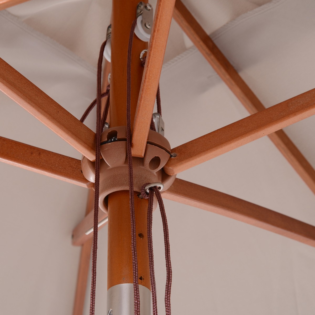 Ομπρέλα ομπρέλας 200 x 150 x 235 cm Εύκαμπτη ομπρέλα κήπου 3 επιπέδων, ρυθμιζόμενη ορθογώνια ομπρέλα παραλίας Αδιάβροχη και ανθεκτική στην υπεριώδη ακτινοβολία για Μπαλκόνι παραλίας Αίθριο Garden Grey