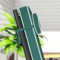 Μαξιλάρι καθίσματος 120 x 47 x 9,5 cm υδατοαπωθητικό μαξιλάρι καρέκλας με δέσιμο, προσκέφαλο, UPF50+ πράσινο