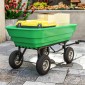 Σετ τροχών καροτσιών με 4 εφεδρικές ρόδες 80 kg Ø 255 mm μασίφ ελαστικά πνευματικά ελαστικά με ρουλεμάν σωλήνα μαύρο