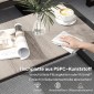 Σετ επίπλων κήπου 4 τεμαχίων Σετ καναπέ με 2 θέσεις καρέκλα χωρίς χέρια Τραπεζάκι σαλονιού Μπαλκόνι Χακί