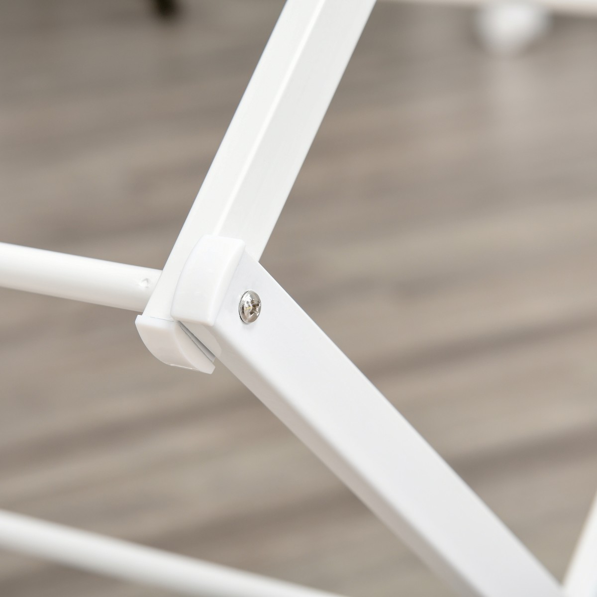 Πτυσσόμενο ράφι ρούχων Airer 8 επιπέδων Drying Rack Tower Dryer Tower Clothes Airer Drying Rack Μεταλλικό Πλαστικό Λευκό 74 x 35 x 144 cm