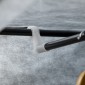 Λύση αποθήκευσης ντουλάπας υφάσματος 6 ράφια 1 ράγα ρούχων Σκούρο γκρι