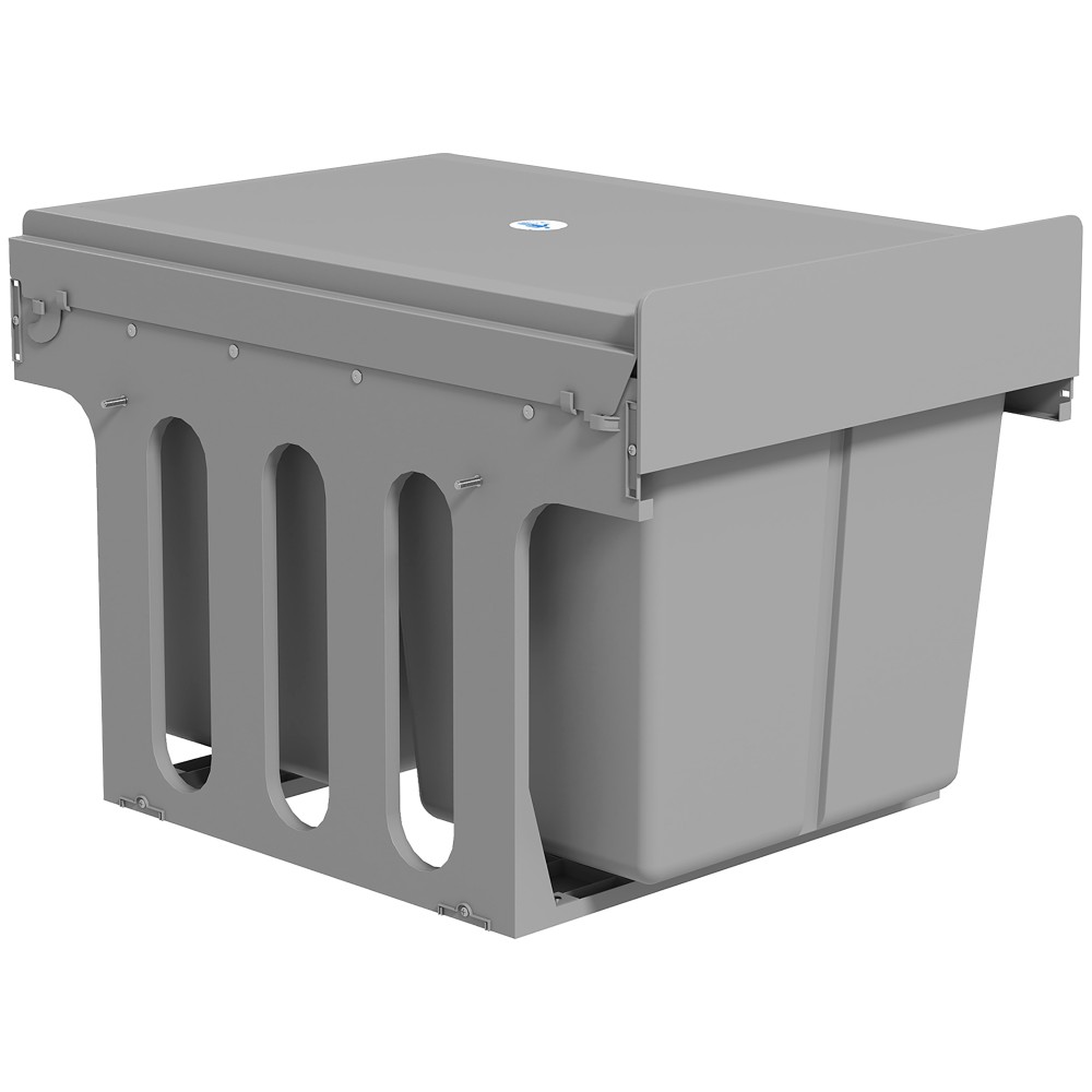 Ανασυρόμενος κάδος απορριμμάτων 31L 15L + 8L x 2 με αφαιρούμενους κάδους
