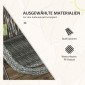 Σετ έπιπλα κήπου 3 τεμαχίων Rattan Look 2 καρέκλες 1 τραπέζι πτυσσόμενο γκρι
