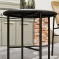 3 τεμ. Σετ μπιστρό Rattan, ομάδα καθιστικών, σετ κήπου με 2 καρέκλες κήπου, τραπεζάκι σαλονιού 54 x 66 x 76 cm κίτρινο