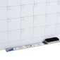 Whiteboard Calendar 90 x 60cm Wall Calendar with Pen Tray Dry Wipe Weekly Planner με 4 στυλό, Γόμα, Μηνιαίο Ημερολόγιο για Γραφείο Σχολική Κουζίνα Σπίτι