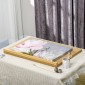Επιτραπέζιο καβαλέτο πτυσσόμενο 75,8x51cm ρυθμιζόμενο καβαλέτο καθίσματος από ξύλο οξιάς