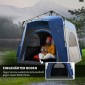 Pop up dome σκηνή για 3 άτομα, ελαφριά, σταθερή, αδιάβροχη UV 50+ με γάντζους, πόρτα, παράθυρο, υπόστρωμα