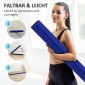 Balance Beam 2,4m Αναδιπλούμενη αντιολισθητική βάση για 3+ χρόνια έως 80kg μπλε