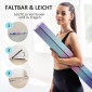 Balance Beam 2,4m Αναδιπλούμενη αντιολισθητική βάση για 3+ χρόνια έως 80kg Πολύχρωμη