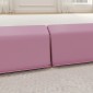Balance Beam 2,4m Αναδιπλούμενη αντιολισθητική βάση για 3+ χρόνια έως 80kg Ροζ
