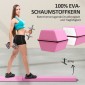 Balance Beam 2,4m Αναδιπλούμενη αντιολισθητική βάση για 3+ χρόνια έως 80kg Ανοιχτό κόκκινο
