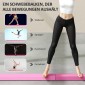 Balance Beam 2,4m Αναδιπλούμενη αντιολισθητική βάση για 3+ χρόνια έως 80kg Ανοιχτό κόκκινο