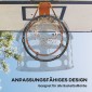 Ριμπάουντερ μπάσκετ, ρυθμιζόμενο ύψος, περιστρεφόμενο 360°, πλαστικό, 35,6L x 35,6W x 75,5H cm, μαύρο