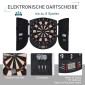 Ηλεκτρονικό βελάκι Dartboard με φωνητικές προτροπές Αγγλικές φωνητικές ενδείξεις LED 6 βελάκια 26 παιχνίδια 185 παραλλαγές Μηχάνημα βελών με πόρτα Σετ Dartboard για έως και 8 παίκτες