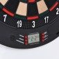 Ηλεκτρονικό βελάκι Dartboard με φωνητικές προτροπές Αγγλικές φωνητικές ενδείξεις LED 6 βελάκια 26 παιχνίδια 185 παραλλαγές Μηχάνημα βελών με πόρτα Σετ Dartboard για έως και 8 παίκτες
