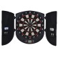 Ηλεκτρονικό βελάκι Dartboard με φωνητικές προτροπές Αγγλικές φωνητικές ενδείξεις LED 6 βελάκια 26 παιχνίδια 185 παραλλαγές Μηχάνημα βελών με πόρτα Σετ Dartboard για έως και 8 παίκτες