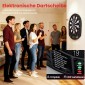 Ηλεκτρονικό βελάκι για 1-8 παίκτες, οθόνη LCD, 6 σετ βελών, πολύχρωμο