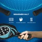 Σετ Pickleball με 4 ρακέτες, 4 μπάλες, τσάντα μεταφοράς, ελαφρύ και ανθεκτικό, μπλε+μαύρο
