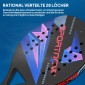 Pickleball Paddles Σετ Ρακέτα με 2 Ρακέτες, Αντιολισθητική τσάντα από ανθρακονήματα για εσωτερικούς και εξωτερικούς χώρους