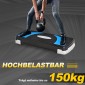 Αερόβιο stepper 3 σταδίων ρυθμιζόμενο ύψος 80 x 31 x 20 cm μαύρο + γαλάζιο + γκρι