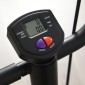 Stepper Sidestepper με λαβές προπόνησης ποδήλατο γυμναστικής με ατσάλινη οθόνη LCD