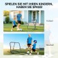 Rebounder για ποδόσφαιρο, 78 x 84 cm buffer wall με μανταλάκια, ρυθμιζόμενο σε 5 επίπεδα, φορητό, kickback γκολ, γκολ ποδοσφαίρου για εφήβους, αξεσουάρ προπόνησης ποδοσφαίρου για προπόνηση μπέιζμπολ λευκό