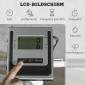 STEPPER με 12 επίπεδα αντίστασης, οθόνη LCD, 2 κύλινδροι, 80 cm x 61 cm x 134 cm, λευκό + μαύρο