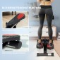 Mini Stepper, Συμπαγής συσκευή Stepper για προπόνηση, Fitness Stepper με οθόνη LCD και αντιολισθητικά πεντάλ, μαύρο