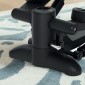 Mini Stepper, Συμπαγής συσκευή Stepper για προπόνηση, Fitness Stepper με οθόνη LCD και αντιολισθητικά πεντάλ, μαύρο