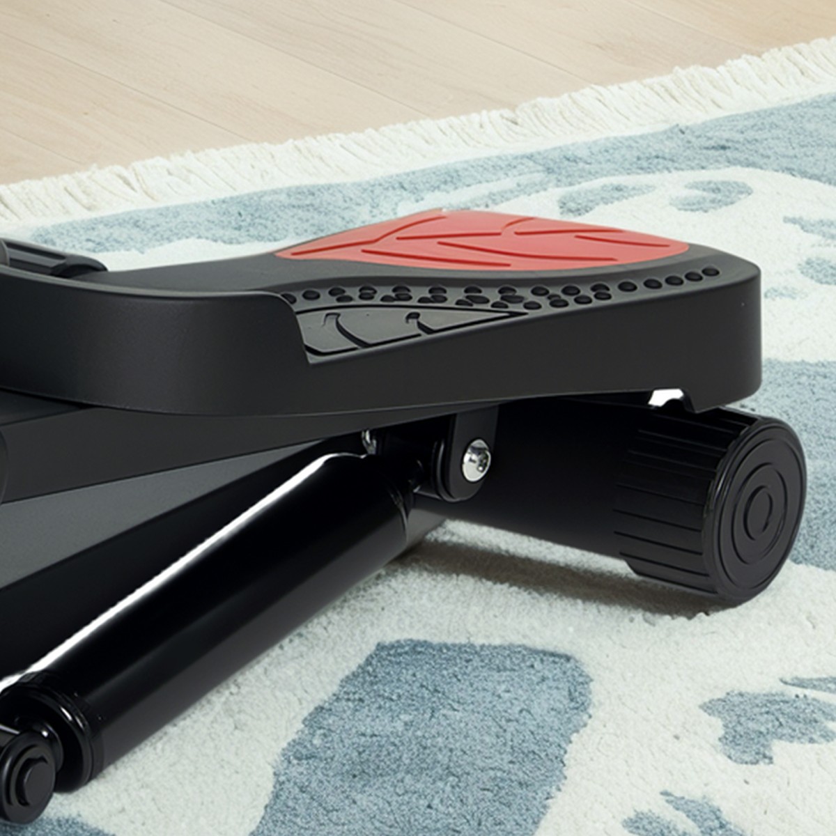 Mini Stepper, Συμπαγής συσκευή Stepper για προπόνηση, Fitness Stepper με οθόνη LCD και αντιολισθητικά πεντάλ, μαύρο