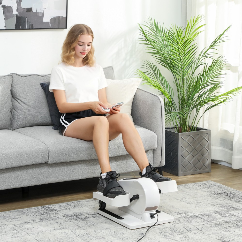 Mini Elliptical Trainer for Home Under Desk Electric Cross Trainer με 12 ταχύτητες & 7 αντίσταση