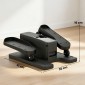 Mini Elliptical Trainer for Home Under Desk Electric Cross Trainer με τηλεχειριστήριο LED οθόνη 12 ταχυτήτων