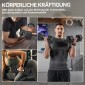 Αλτήρες με ραβδωτή λαβή Χυτοσίδηρος αλτήρας 2 x 12,5 κιλά για προπόνηση δύναμης στο σπίτι στο γυμναστήριο