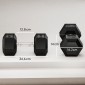 Dumbbell 35kg Barbell Barbell Weight Αντιολισθητική λαβή Μαύρο + Ασημί