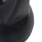 Kettlebell kettlebell 8 κιλών αλτήρας με γέμιση άμμου για αρχάριους μαύρος